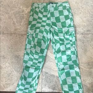 Ripndip Mint Green Checkered Pants
